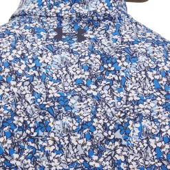 Under Armour Playoff 3.0 Printed Polo Blue Atlantis (402) Best