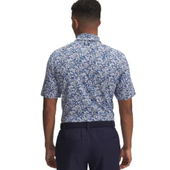 Under Armour Playoff 3.0 Printed Polo Blue Atlantis (402) Best
