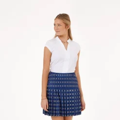 Func Factory Pleat Blue Print (845) Online