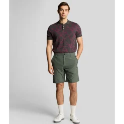 Lyle & Scott 5 Pocket Golf Short Cactus Green (W860) Hot