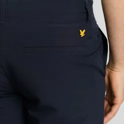 Lyle & Scott 5 Pocket Golf Short Blå Dark Navy (Z271) Sale