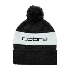 Cobra Pom Beanie Black - White Glow Sale