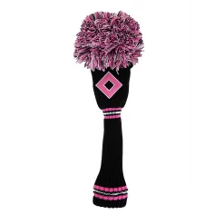 PRG PomPom Hedcover FW Svart Rosa Svart/Rosa Discount