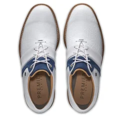 FootJoy Premiere Series Packard Lx White-Navy-White New