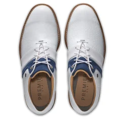 FootJoy Premiere Series Packard Lx White-Navy-White New
