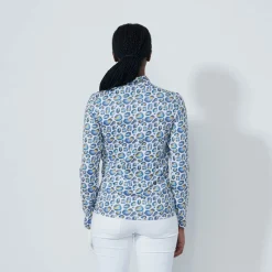 Daily Sports Print Peached Half Neck Water-Leo Best