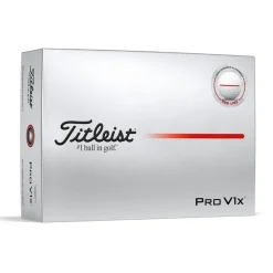Titleist 25 Pro V1X Perf Align White-Red Best