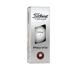 Titleist 2025 Pro V1x RCT 3-Balls Vit White Clearance