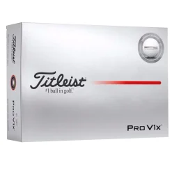 Titleist Pro V1X Vit Elongated Align White Clearance