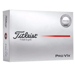 Titleist Pro V1X Vit Elongated Align White Clearance