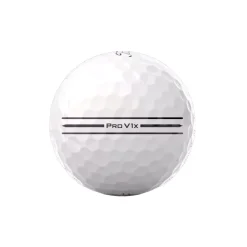Titleist Pro V1X Vit Elongated Align White Clearance