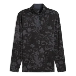 Puma Pure 2.0 Rose 1/4 Zip Black-Strong Gray Discount