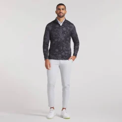 Puma Pure 2.0 Rose 1/4 Zip Black-Strong Gray Discount
