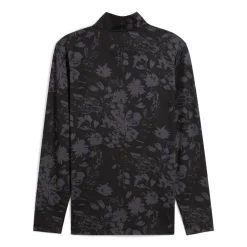 Puma Pure 2.0 Rose 1/4 Zip Black-Strong Gray Discount
