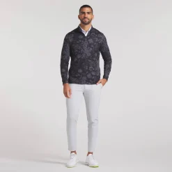 Puma Pure 2.0 Rose 1/4 Zip Black-Strong Gray Discount