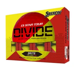 Srixon Q-Star Tour Divide Gul Röd Yellow/Red Clearance