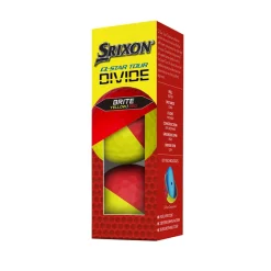 Srixon Q-Star Tour Divide Gul Röd Yellow/Red Clearance