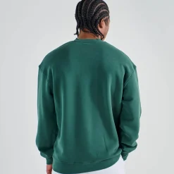 Malbon Golf Range Cooper Sweatshirt Grön Forest New