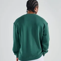 Malbon Golf Range Cooper Sweatshirt Grön Forest New