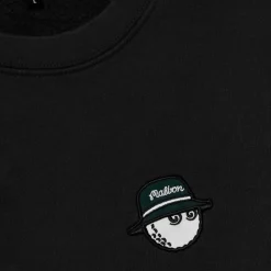 Malbon Golf Range Cooper Sweatshirt Svart Black Online