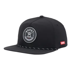 Ghost Golf Retro Golfer Snapback Svart Black Sale
