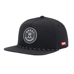 Ghost Golf Retro Golfer Snapback Svart Black Sale