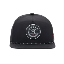 Ghost Golf Retro Golfer Snapback Svart Black Sale