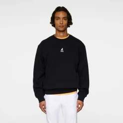 J.Lindeberg Roberto Crewneck JL x Kangol Svart Black Best