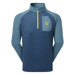 FootJoy Rock Print Midlayer Blue-Tonal Online