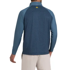 FootJoy Rock Print Midlayer Blue-Tonal Online