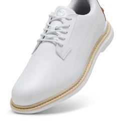 Puma Royale White-Leather Brown Clearance