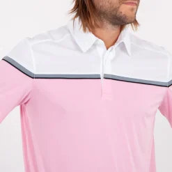 Cutter & Buck Seabeck Rosa Vit Ljusrosa/Vit (21000) Online