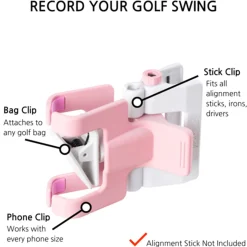 Övriga varumärken Selfiegolf Rosa Vit Rosa/Vit Sale