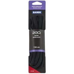 2GO Shoelaces 226 Black 120 cm Discount
