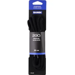 2GO Shoelaces 175 Black 80cm Online