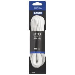 2GO Shoelaces 177 White 100cm Discount