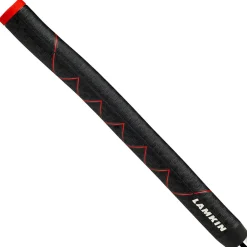 Lamkin Sink fit Rubber Straight Putter Black/Red Sale