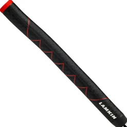 Lamkin Sink fit Rubber Straight Putter Black/Red Sale