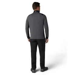 Callaway Soft Touched Blocked 1/4 Zip Black-Heather