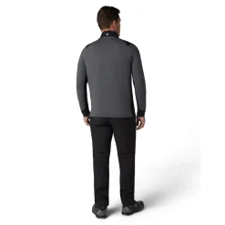 Callaway Soft Touched Blocked 1/4 Zip Black-Heather