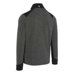 Callaway Soft Touched Blocked 1/4 Zip Black-Heather