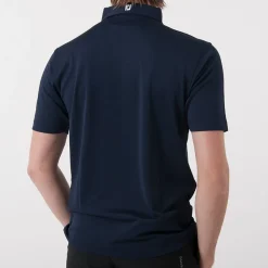 FootJoy Solid Stretch Tour Blå Navy Discount