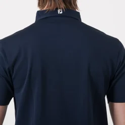 FootJoy Solid Stretch Tour Blå Navy Discount