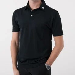 FootJoy Solid Stretch Tour Svart Online