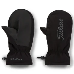 Titleist Stadry Cart Mitts - Black/Charcoal Black-Charcoal