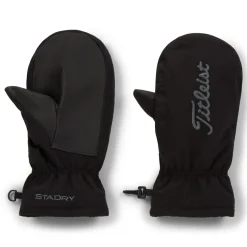 Titleist Stadry Cart Mitts - Black/Charcoal Black-Charcoal