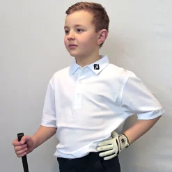 FootJoy Stretch Pique JR Vit Outlet