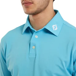 FootJoy Stretch Pique Solid Riviera Blue Online