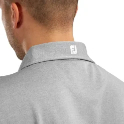 FootJoy Stretch Pique Solid Heather Grey Discount