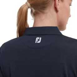 FootJoy Stretch Pique Solid Blå Navy Best
